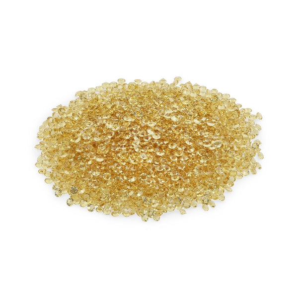 Clear Gold Crystals - 1mm