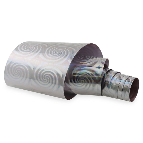 NF-021 Srebrny Holo Swirl - Taśma Transferowa