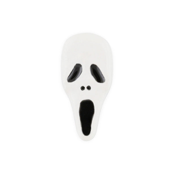 Pot van 4 Witte Schreeuwende Ghul Halloween Charms