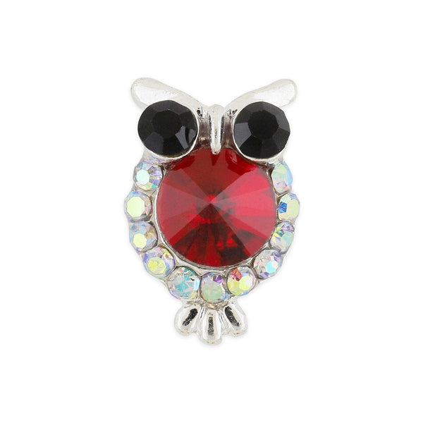 Pot of 10 Charms - Ruby Owl