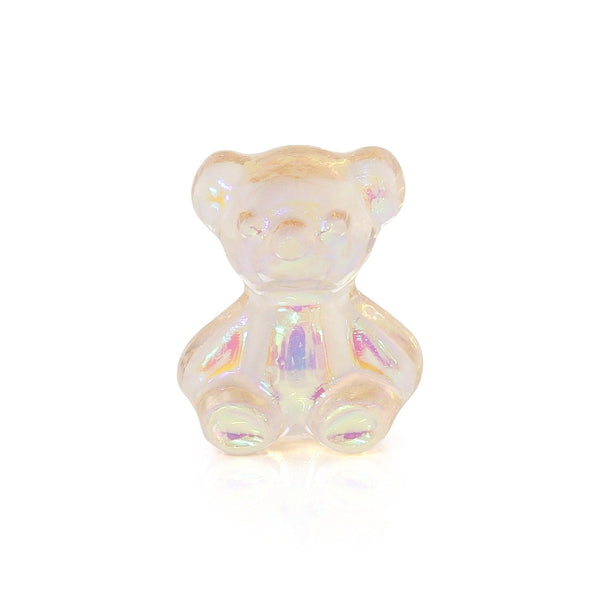 Pot van 5 Charms - Perzik Teddybear