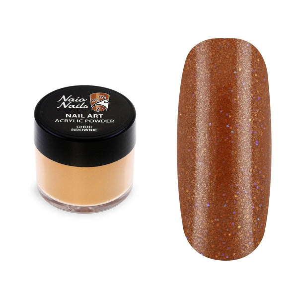 Choc Brownie Shimmer Acryl Poeder - 12g