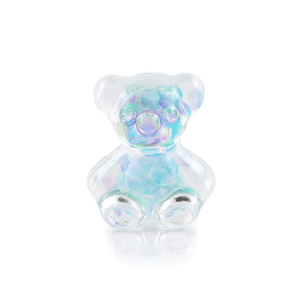 Słoik 5 Uroków - Baby Blue Glitter Teddybear