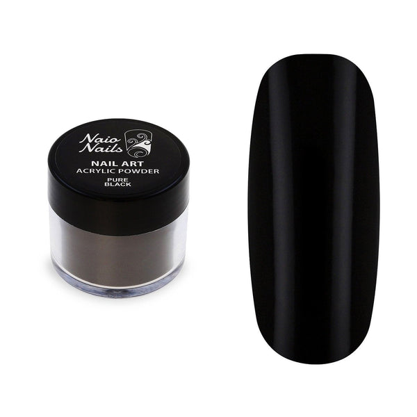 Poudre Acrylique Noire Pure - 12g