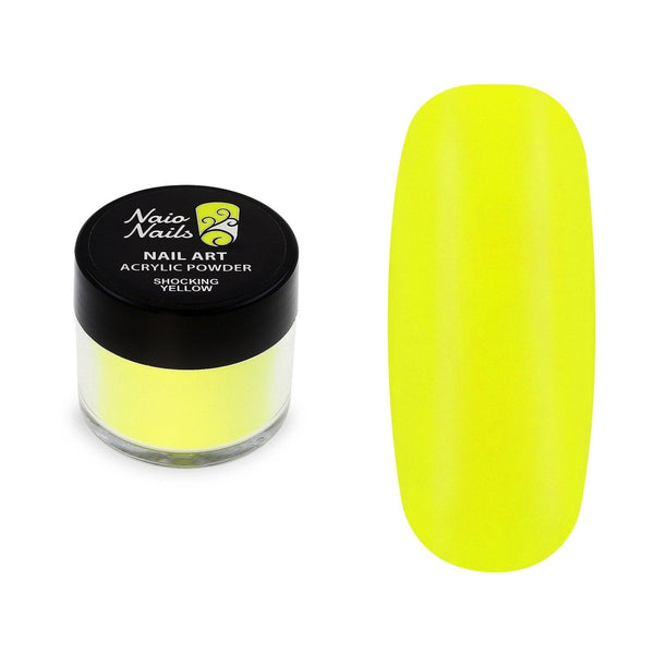 Poudre Acrylique Néon Jaune Choquant - 12g