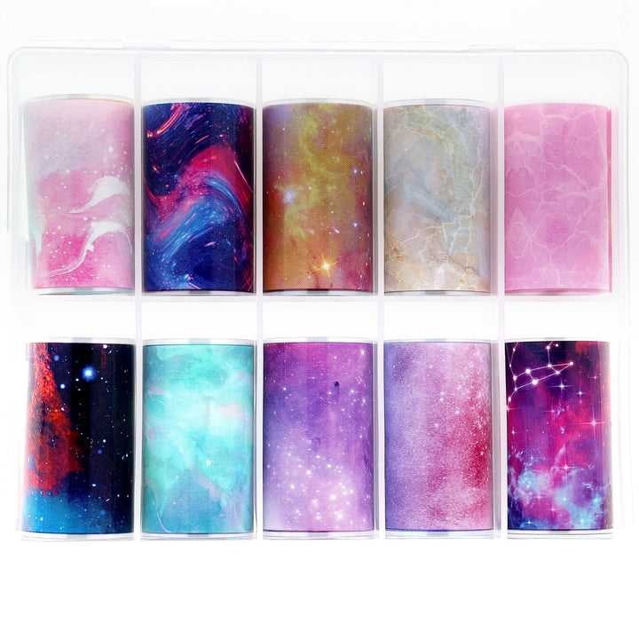 TFS-10  Galaxy & Marble Selection of Transfer Foils