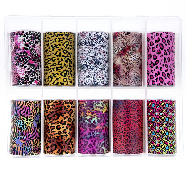 TFS-39 Colourful Animal Print Set of Foils