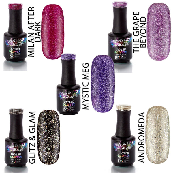 Holografische Glitter Gel Polish Collectie