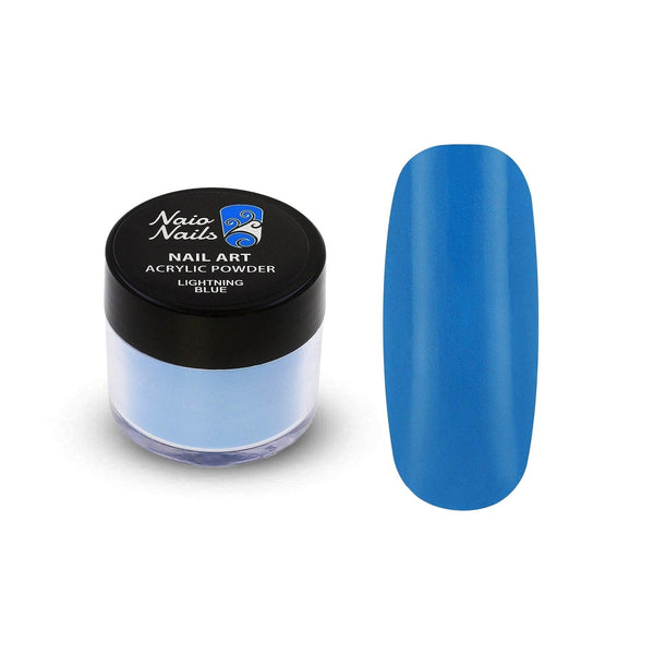 Poudre Acrylique Néon Bleu Éclair - 12g