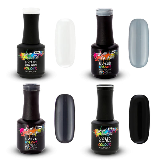 Collection de vernis gel monochromes