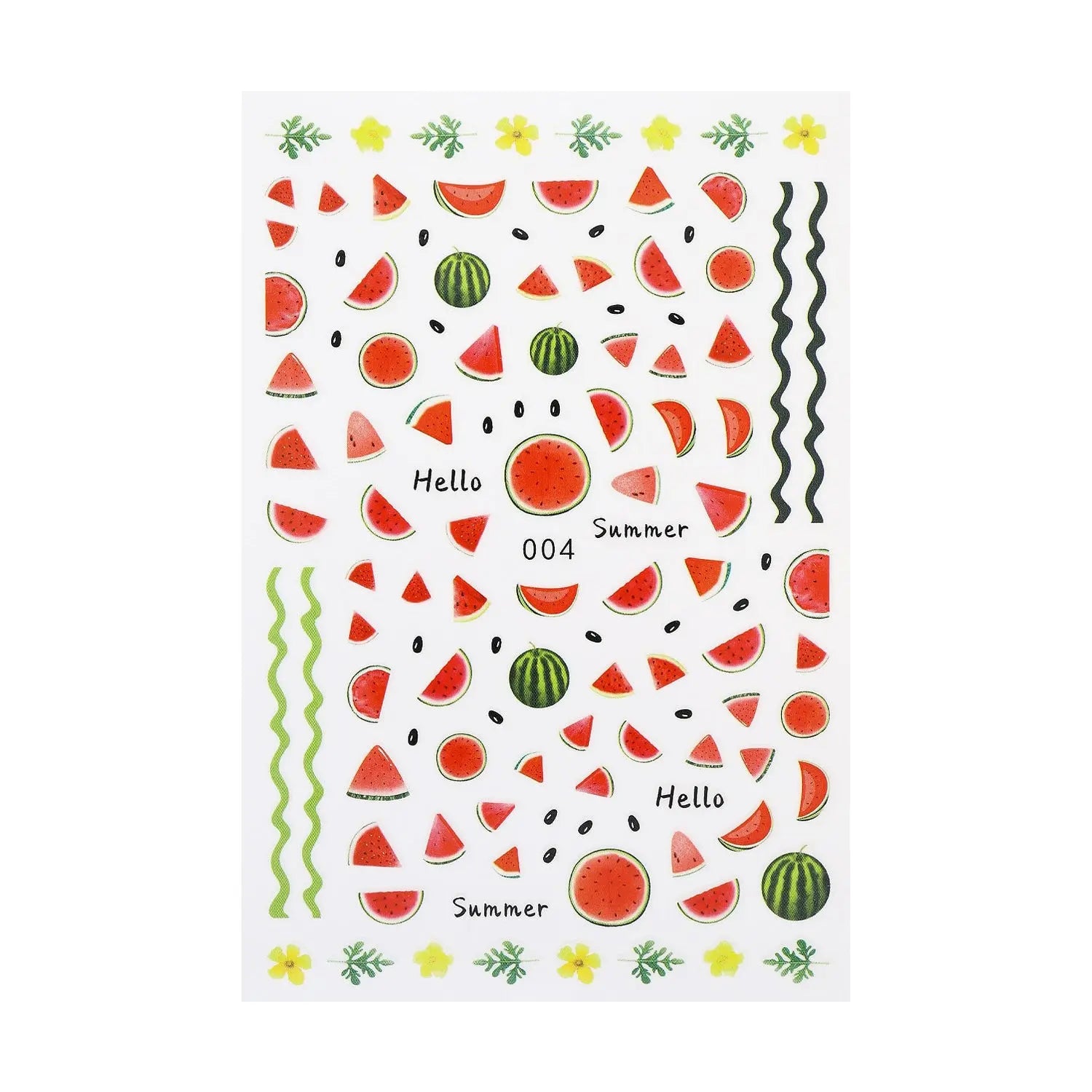 Sticker Sheet - Watermelon   Naio Nails