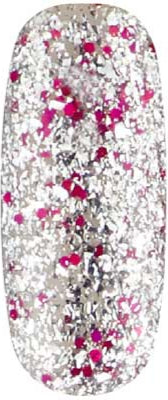 Dance Floor - UGGP-A0909 Roosa ja hõbedase glitteriga geel-lakk Urban Graffiti 15ml